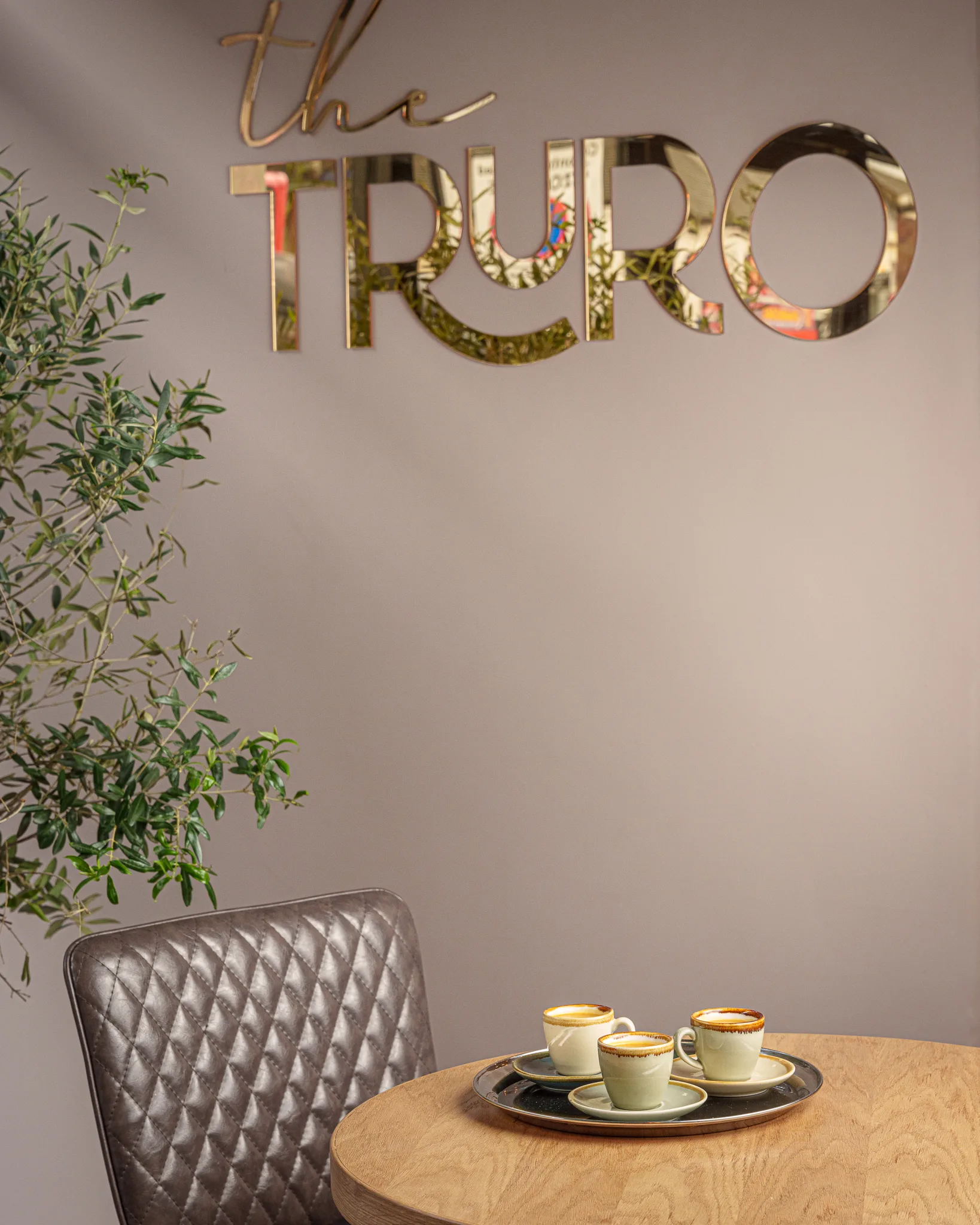 The Truro interior logo in south croydon